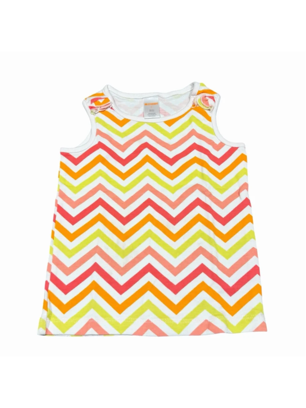 Gymboree Girls Lot Of 3 Tank Tops Size 5 - 100% Cotton Summer Camp Vacation Tops